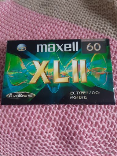 Кассета maxell XL II  60