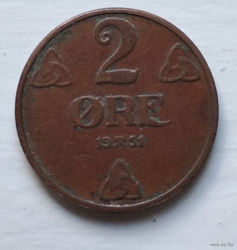 Норвегия 2 эре, 1951  4-11-12