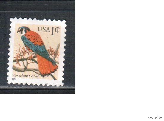 США-1999 (Мих.3240) , * (без клея) , Стандарт, Фауна, Птицы (одиночка)
