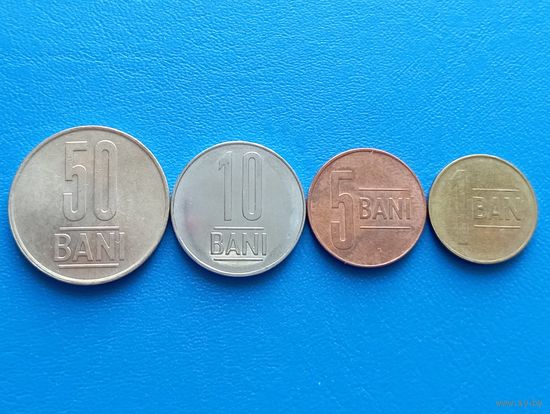 Румыния. 50, 10, 5, 1 бан 2023 - 2020