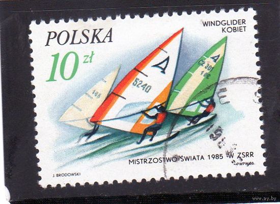 Польша. Чемпионат мира по парусному спорту в СССР. 1985.