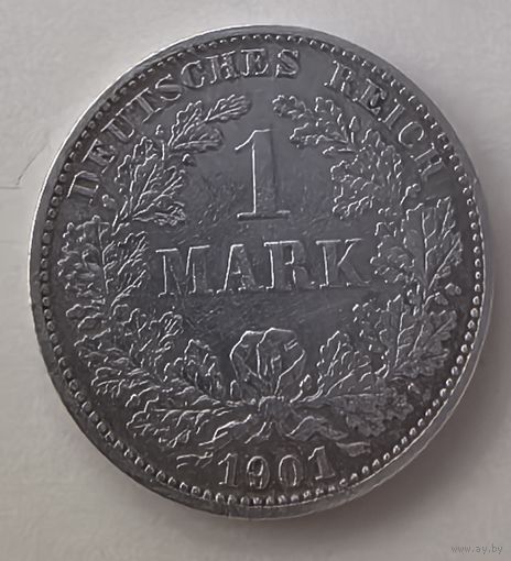 1 марка  1901 год. Е. Германская империя