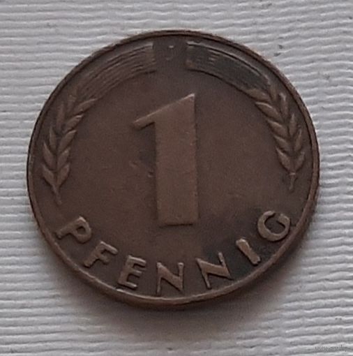 1 пфенниг 1949 г. J. ФРГ