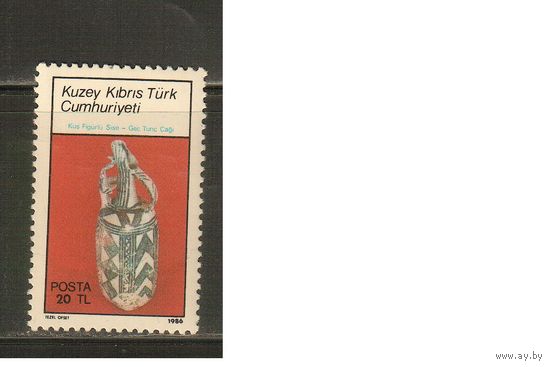 Турецкий Кипр-1986(Мих.185) , ** , Сосуд