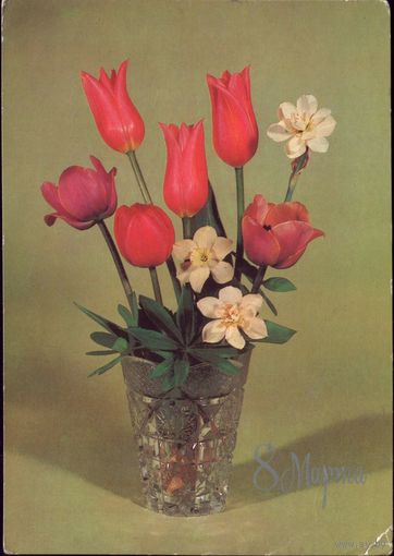 1983 год Л.Круцко 8 марта