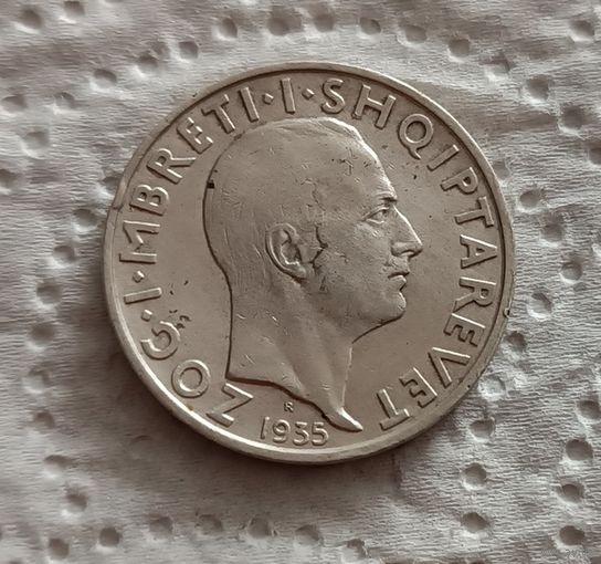 Албания 2 франга ари 1935