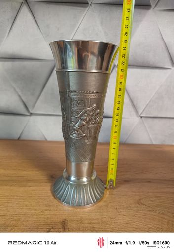 Кубок бокал оловянный Германия