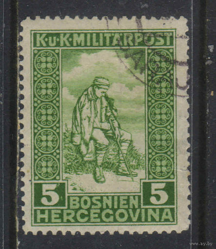 Aвстро-Венгрия Босния и Герцеговина 1916 В пользу военных инвалидов #97