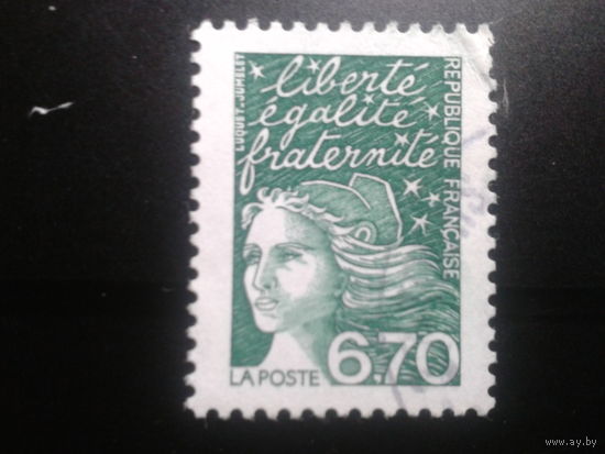 Франция 1997 стандарт 6,70