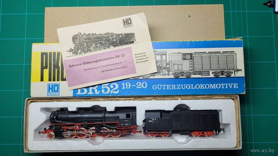 Модель паровоза BR 52 19-20. PIKO/ Пико. 16,5 Н0.