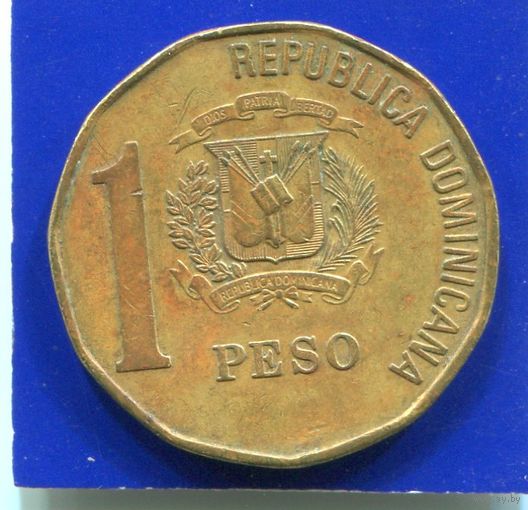 Доминиканская Республика 1 песо 1992