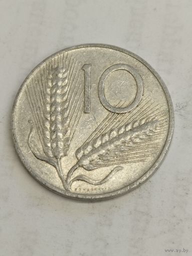 Италия 10 лир 1955