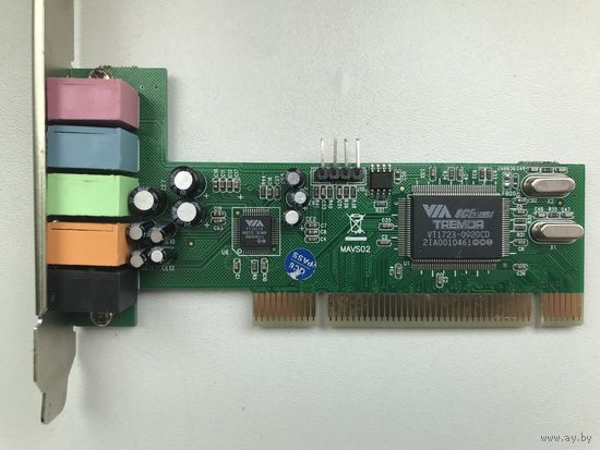 Звуковая карта PCI VIA Tremor 7.1 (VT1723+VT1617A)