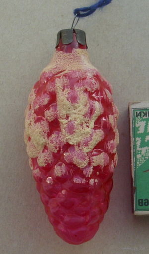 Ёлочная игрушка. Шишка. Б-59.