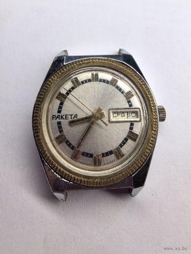 Часы . Ракета Ролекс . Идут . С рубля без МЦ . Всё с рубля без МЦ.