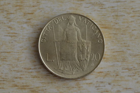Ватикан 20 лир 1979