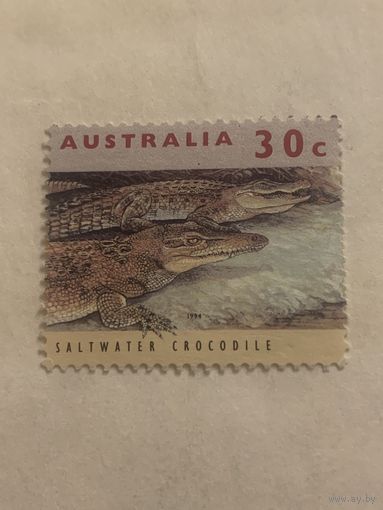 Австралия 1994. Saltwater crocodile