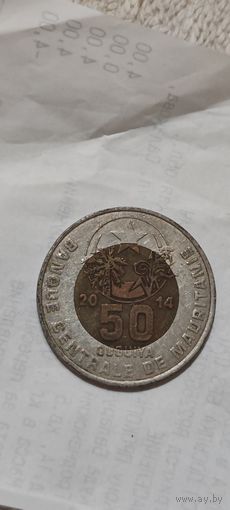 Мавритания 50 угия 2014
