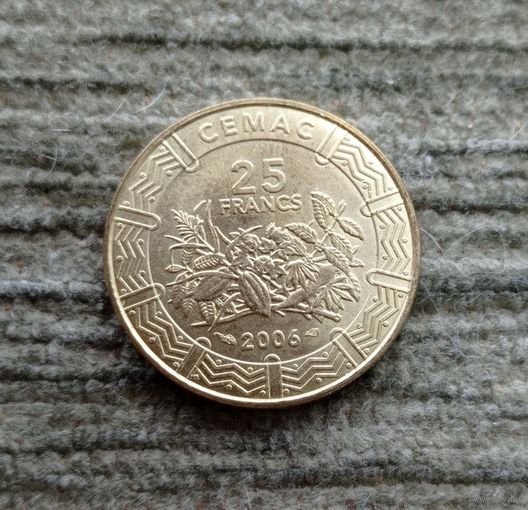 Werty71 Центральная Африка 25 франков 2006