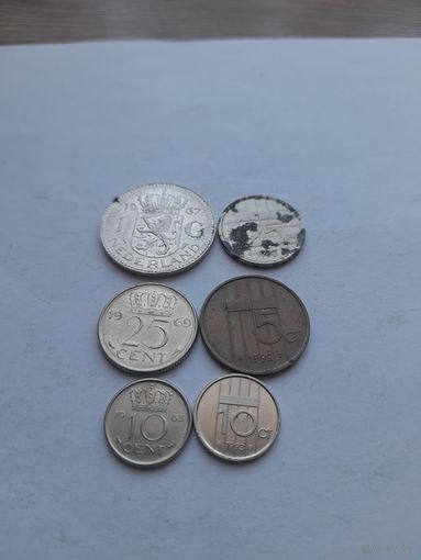 Монеты Нидерландов.