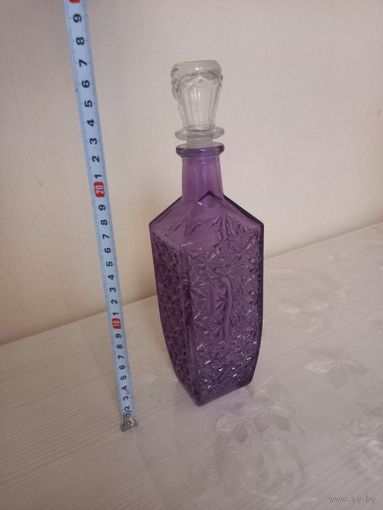 Графин цветное стекло
