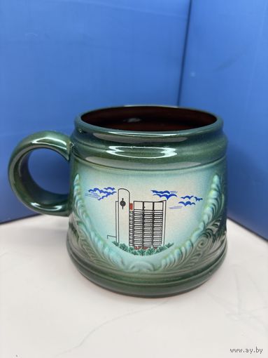 Кружка керамическая Маладзечна витае гастей