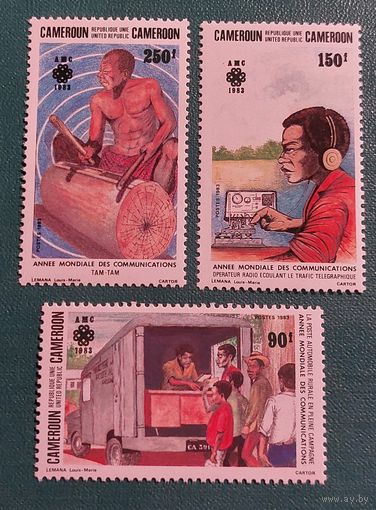 Камерун 1983 Всемирный год связи