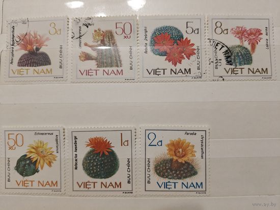 РАСПРОДАЖА КОЛЛЕКЦИИ. Вьетнам, марки "кактусы"
