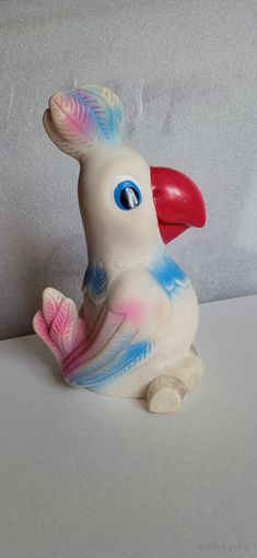 Резиновая игрушка. Попугай. 17