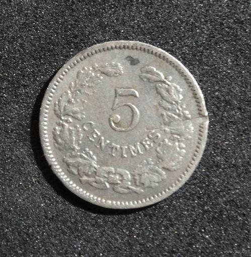 Люксембург 5 сантимов, 1901