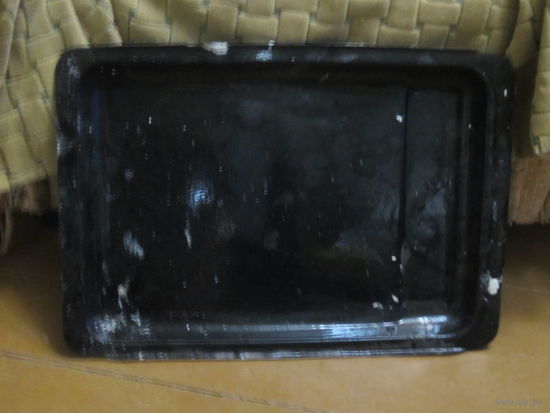 Противень черный эмалированный из СССР