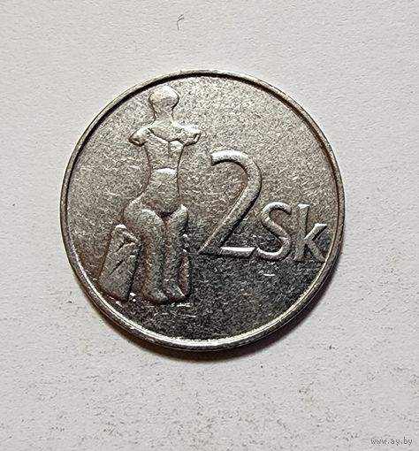 Словакия 2 кроны, 1993