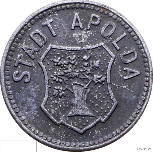 РАСПРОДАЖА!!! - ГЕРМАНИЯ АПОЛЬДА 10 пфенигов 1918 год