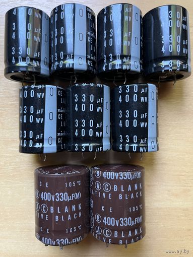 Конденсатор электролитический 330,0mF x 400,0V