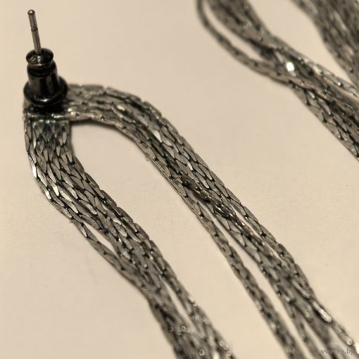 Серьги-водопады. Винтаж