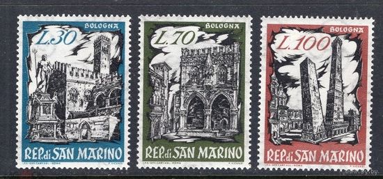 Сан Марино 1961 **  Памятники архитектуры в Болонье Архитектура
