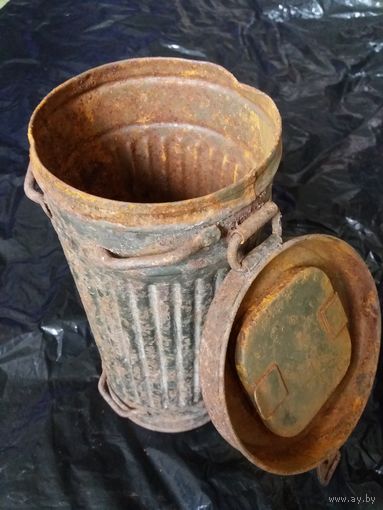 Газбак. Вермахт. WW2 . Gas Mask Cannister M30/38.