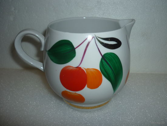 Сливочник Фарфор СССР Ручная Роспись