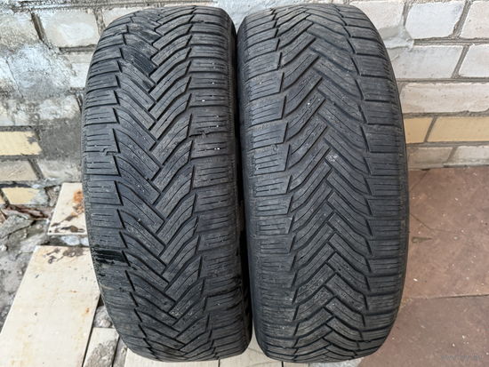ШИНЫ зимние - Michelin Alpin 6 215/55R17 (2шт) (б/у)
