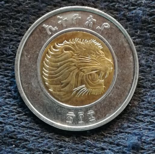 Эфиопия 1 быр (2008) 2016 г., KM# 78