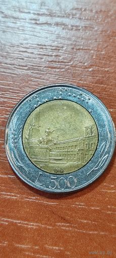 Италия 500 лир 1983