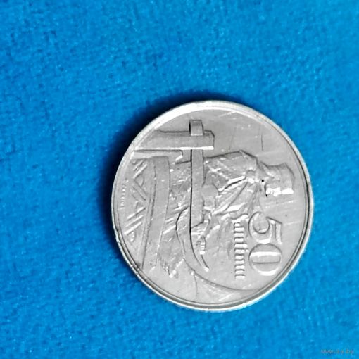 50 сантимов(1922г.) Латвия.