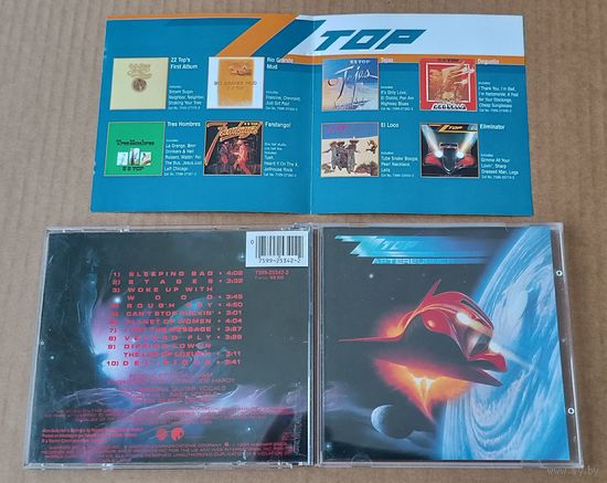 ZZ TOP - Afterburner (GERMANY аудио CD 1985)