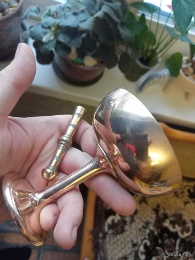 Бронзовая старинная пиала