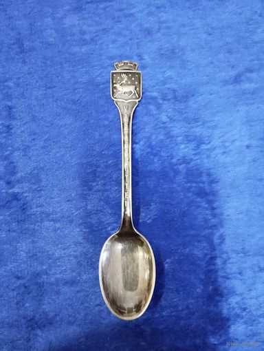 Кофейная ложка, Швеция. Серебро. 830-я проба. N12.