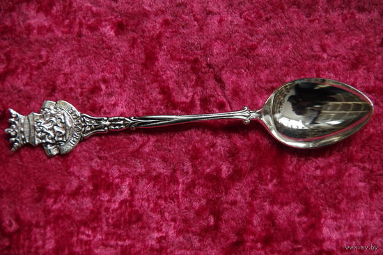 Ложка с серебрением сувенирная коллекционная  В1