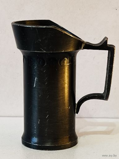 Мерная кружка (чаша) объём 2 сантилитра. Олово. Клеймо. АУКЦИОН не с рубля без МПЦ.