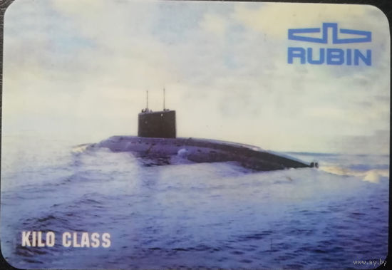 2000 год. Морфлот. Подводная лодка проекта 877 "Палтус". в пластике