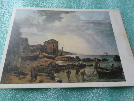 Открытка Щедрин С.Ф. (1791-1830). На острове Капри. 1826. Государственная Третьяковская галерея