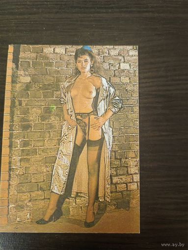 Календарик,эротика,1991